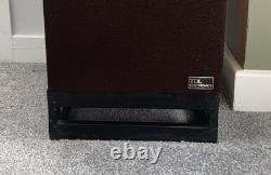 TDL Studio 3 Transmission Line Floor Standing Speakers with original stands