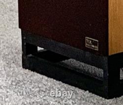 TDL Studio 3 Transmission Line Floor Standing Speakers with original stands