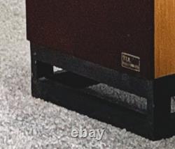 TDL Studio 3 Transmission Line Floor Standing Speakers with original stands