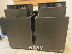 TECHNICS SB-7000 Linear Phase Vintage MONSTER SPEAKERS 15 BASS UNITS GWO