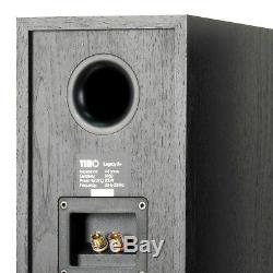 TIBO Legacy 5+ Passive Hi-Fi Floor Standing Speakers 200W Black