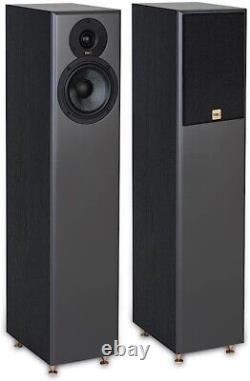 TIBO Legacy 5+ Passive Hi-Fi Floor Standing Speakers 200W Black- Collection Only