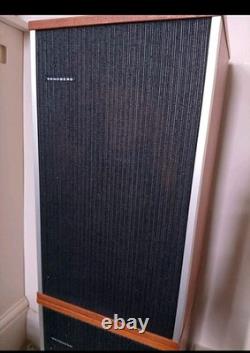 Tandberg TL 1520 Vintage Floorstanding Speakers Pair Working