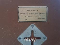 Tandberg Vintage Retro Speakers Mid-Century Floor Standing Made In Norway