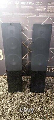 Tangent Clarity 8 Floor Standing Main Speakers 8Ohms 150W High Gloss Shiny Black