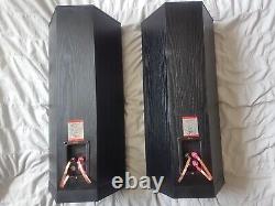 Tannoy 611 Mk1 Dual-Concentric Black Floor Standing Speakers Made In The UK