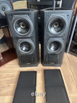 Tannoy 611 Mk2 Floor Standing Speakers Dual Concentric Drivers Vinatge Hifi YORK