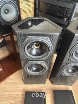 Tannoy 611 Mk2 Floor Standing Speakers Dual Concentric Drivers Vinatge Hifi YORK