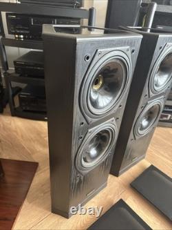 Tannoy 611 Mk2 Floor Standing Speakers Dual Concentric Drivers Vinatge Hifi YORK