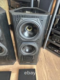Tannoy 611 Mk2 Floor Standing Speakers Dual Concentric Drivers Vinatge Hifi YORK