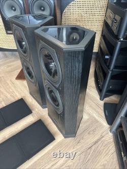 Tannoy 611 Mk2 Floor Standing Speakers Dual Concentric Drivers Vinatge Hifi YORK