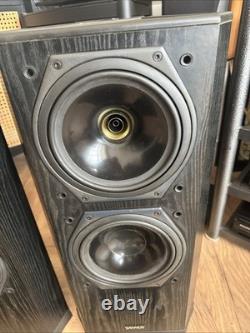 Tannoy 611 Mk2 Floor Standing Speakers Dual Concentric Drivers Vinatge Hifi YORK