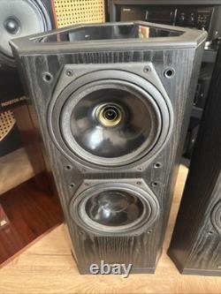 Tannoy 611 Mk2 Floor Standing Speakers Dual Concentric Drivers Vinatge Hifi YORK