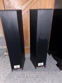 Tannoy 633 Black Ash 100 Watt Standing Floor Loud Speakers