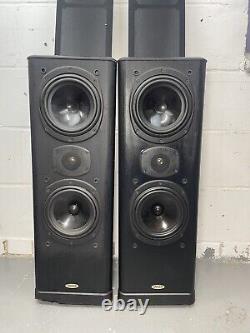 Tannoy 633 Black Ash 100 Watt Standing Floor Loud Speakers