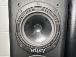 Tannoy 633 Black Ash 100 Watt Standing Floor Loud Speakers