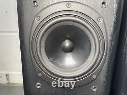 Tannoy 633 Black Ash 100 Watt Standing Floor Loud Speakers