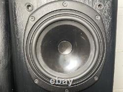 Tannoy 633 Black Ash 100 Watt Standing Floor Loud Speakers