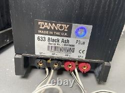 Tannoy 633 Black Ash 100 Watt Standing Floor Loud Speakers