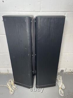 Tannoy 633 Black Ash 100 Watt Standing Floor Loud Speakers