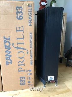 Tannoy 633 Floorstanding speakers boxed, great condition