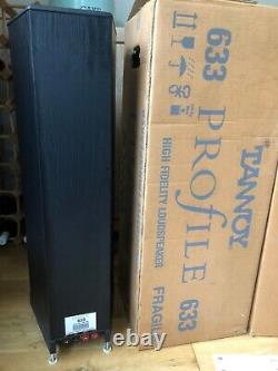 Tannoy 633 Floorstanding speakers boxed, great condition