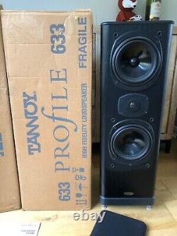 Tannoy 633 Floorstanding speakers boxed, great condition