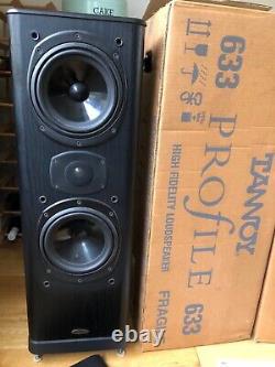 Tannoy 633 Floorstanding speakers boxed, great condition