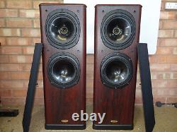 Tannoy 637 Rosewood Plus (D70) Dual Concentric Speakers Fully Working Norwich