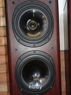 Tannoy 637 Rosewood Plus (D70) Dual Concentric Speakers Fully Working Norwich