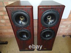 Tannoy 637 Rosewood Plus (D70) Dual Concentric Speakers Fully Working Norwich