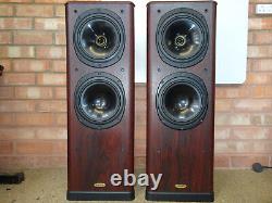 Tannoy 637 Rosewood Plus (D70) Dual Concentric Speakers Fully Working Norwich