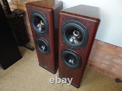 Tannoy 637 Rosewood Plus (D70) Dual Concentric Speakers Fully Working Norwich