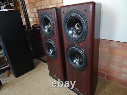 Tannoy 637 Rosewood Plus (D70) Dual Concentric Speakers Fully Working Norwich