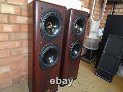 Tannoy 637 Rosewood Plus (D70) Dual Concentric Speakers Fully Working Norwich