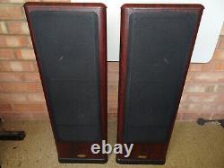 Tannoy 637 Rosewood Plus (D70) Dual Concentric Speakers Fully Working Norwich