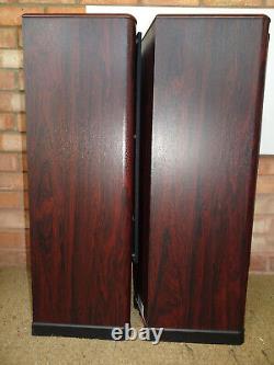 Tannoy 637 Rosewood Plus (D70) Dual Concentric Speakers Fully Working Norwich