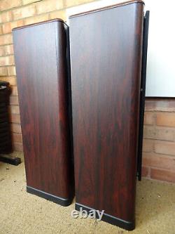 Tannoy 637 Rosewood Plus (D70) Dual Concentric Speakers Fully Working Norwich