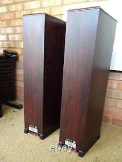 Tannoy 637 Rosewood Plus (D70) Dual Concentric Speakers Fully Working Norwich