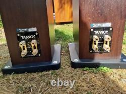 Tannoy 6F Tower/Floor Standing Speakers and Yamaha A-S500 Amp and Banana Cables