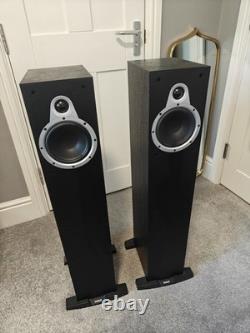 Tannoy Eclipse Two Black Oak Floor Standing Speakers