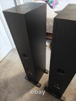 Tannoy Eclipse Two Black Oak Floor Standing Speakers