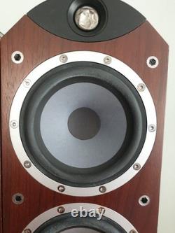 Tannoy Eyris 2 Walnut Floor Standing Speakers Tested Working SEE PICS