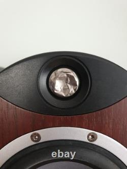 Tannoy Eyris 2 Walnut Floor Standing Speakers Tested Working SEE PICS