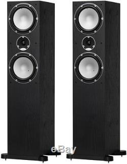 Tannoy Mercury 7.4 Speakers Pair Floorstanding Home Stereo Black Tower RRP£499