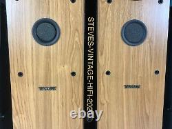 Tannoy Mercury M3 Cherry Floor Standing Speakers + spikes + covers L@@K FREE P+P