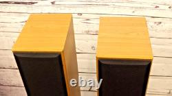 Tannoy Mercury MX4 120W Vintage Floor Standing Speakers Cherry Finish