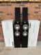 Tannoy Mercury V4 Dark Walnut Floor Standing Speakers Boxed Excellent Condition