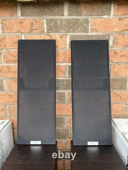 Tannoy Mercury V4 Dark Walnut Floor Standing Speakers Boxed Excellent Condition