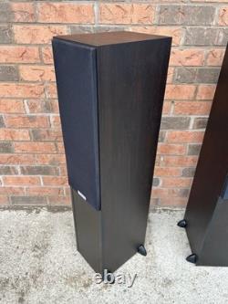 Tannoy Mercury V4 Dark Walnut Floor Standing Speakers Boxed Excellent Condition